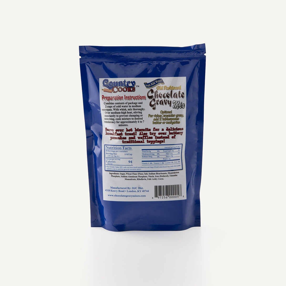 Chocolate Gravy Mix The Apple Barn and Cider Mill, Inc.