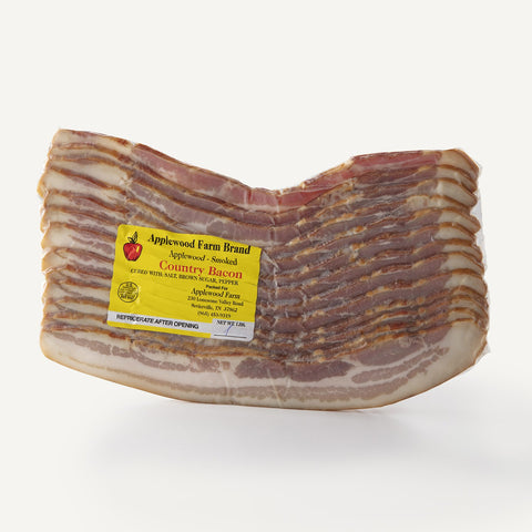 Applewood smoked country bacon